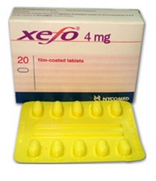 Xefo 4mg Tablets Rosheta