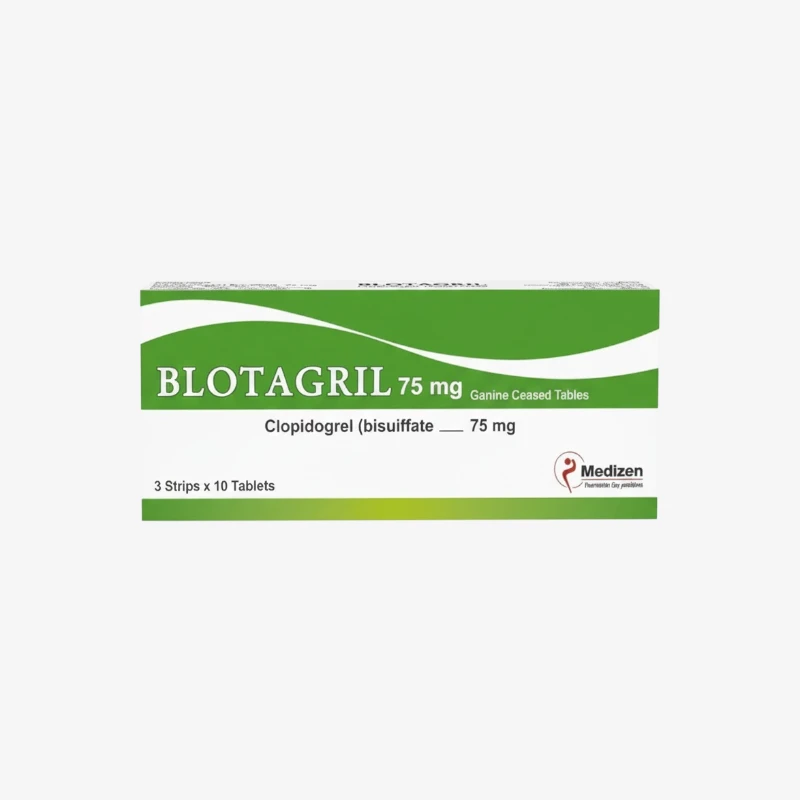 بلوتاجريل 75 مليجرام اقراص 75 مليجرام