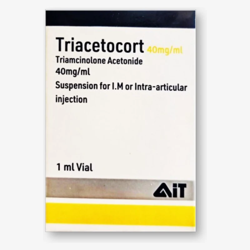 triacetocort 40 mg via 40mg