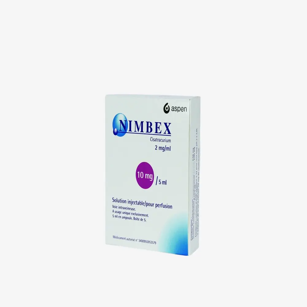 Nimbex 10 mg 5 ampoules 10mg