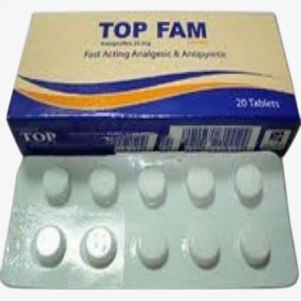 Top Fam 25 mg 20 tablets 25mg