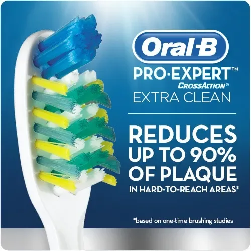 oral b pro-expert extra clean toothbrush 