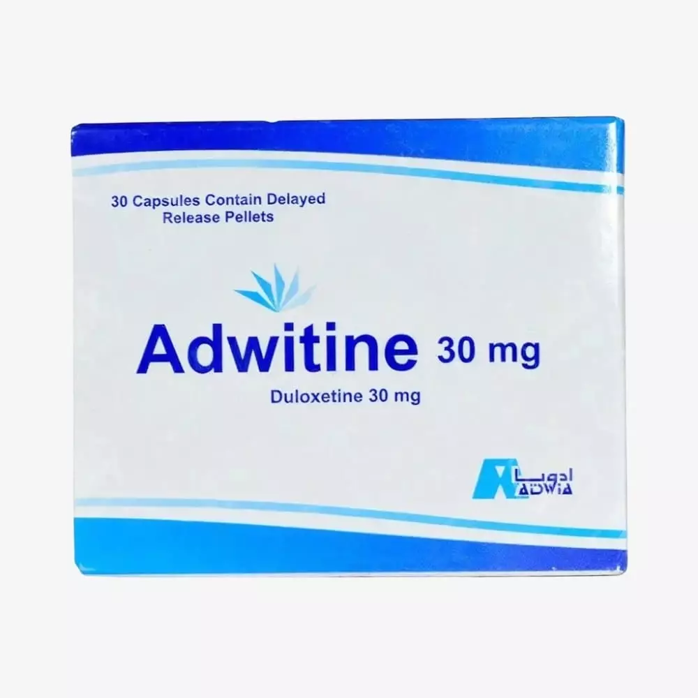 ادويتين لعلاج الاكتئاب وحالات التوتر والقلق المفرط 30 مجم