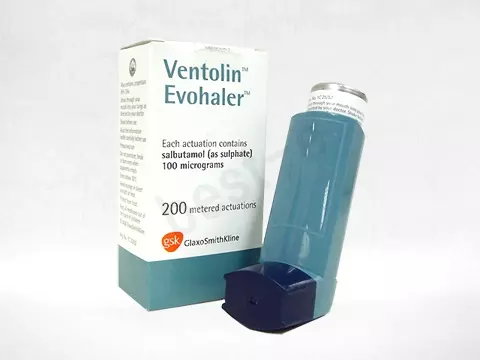 Ventolin Evohaler 2mg Inhalation Ventolin Evohaler 2mg Inhalation