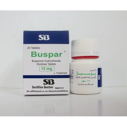 Buspar 15mg Tablets Rosheta