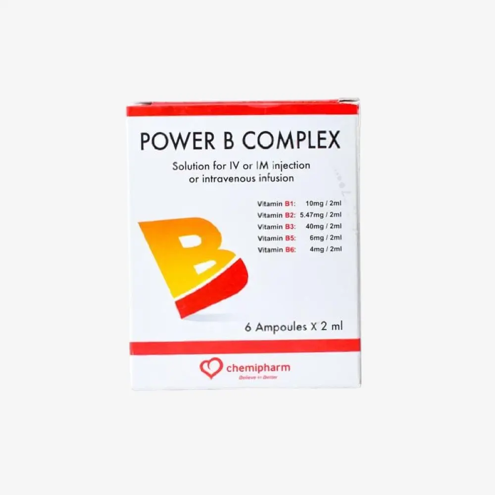 power b complex 6 ampoules 
