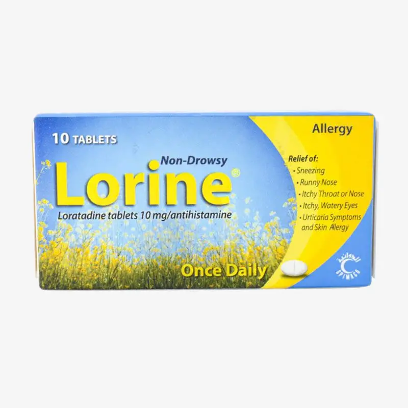 لورين 10 مليجرام 10 اقراص 10mg