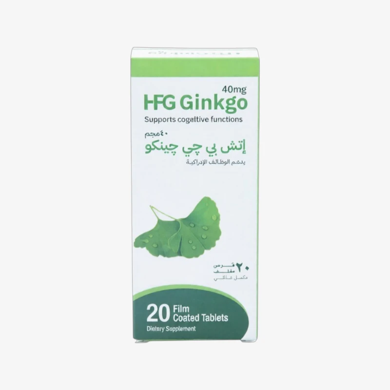 hpg ginkgo 40 mg 20 tablets