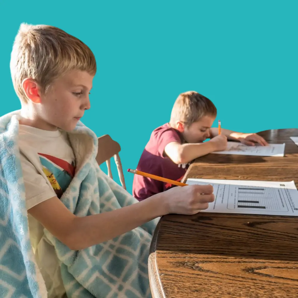 How to organize a child's time between studying and playing 