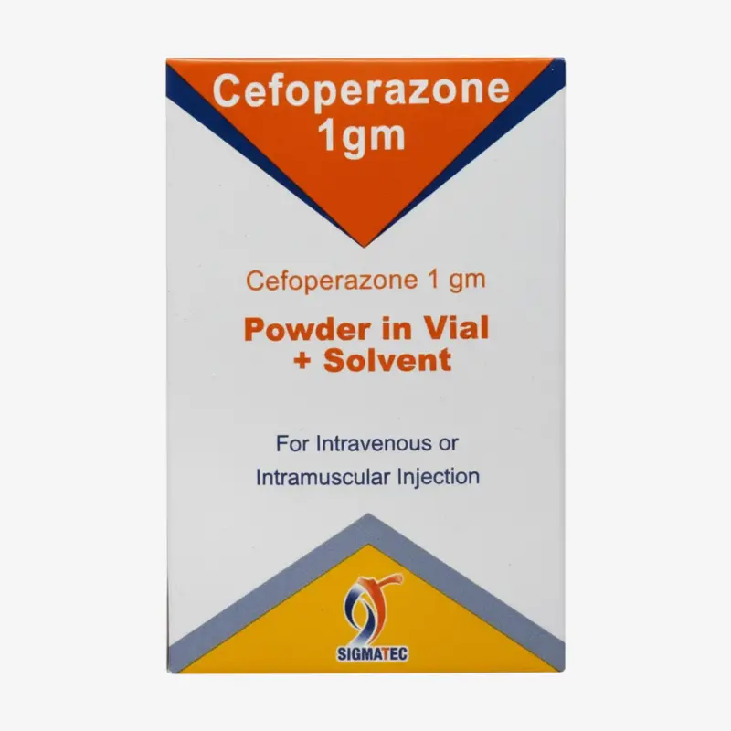 Cefoperazone 1 gram vial 1gm