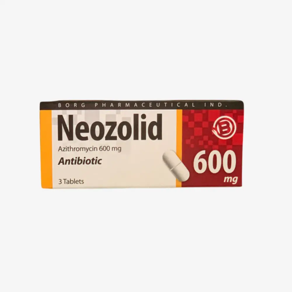 Neozolid 600 mg 3 tablets 600mg
