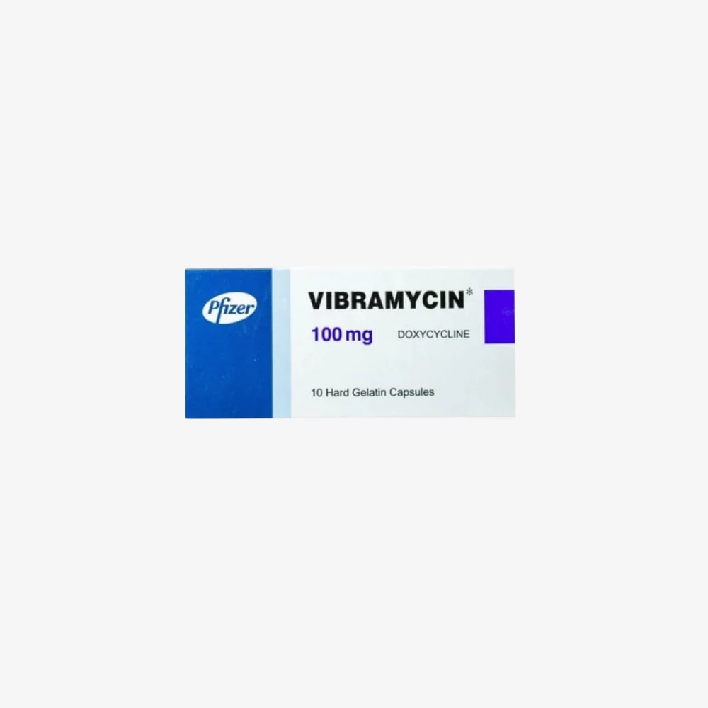 vibramycin100 mg 10 capsules - rosheta uae 100 mg