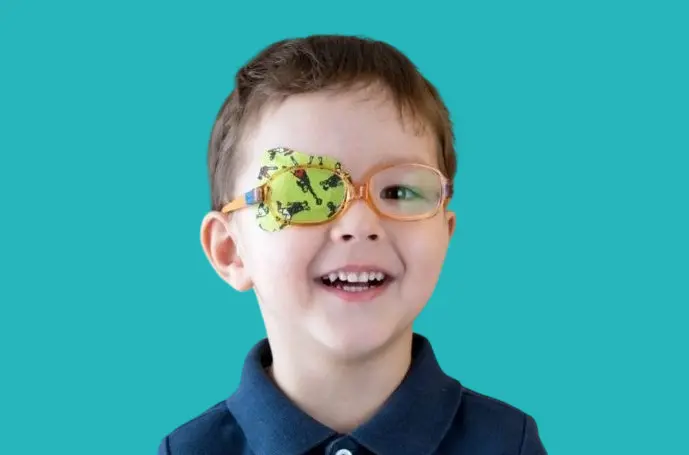 Treatment of lazy eye in children