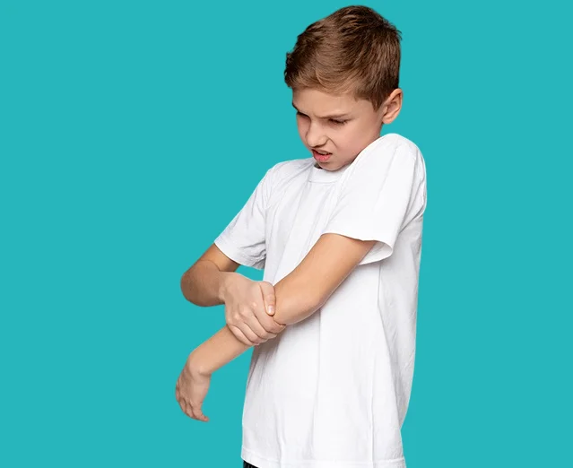 Muscle pain is a symptom of dengue fever in children