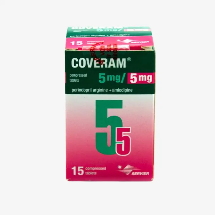 Coveram 5/5 mg 15 tablets 5/5mg