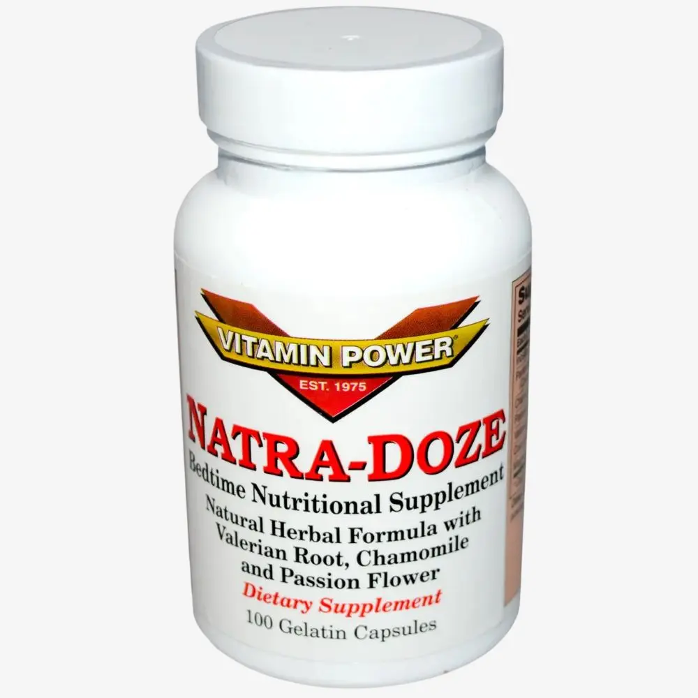natra dose vitamin power capsules 100 mg