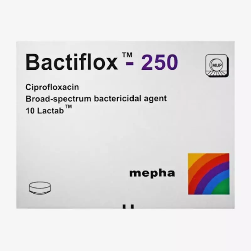 باكتيفلوكس 250 مليجرام اقراص 250mg