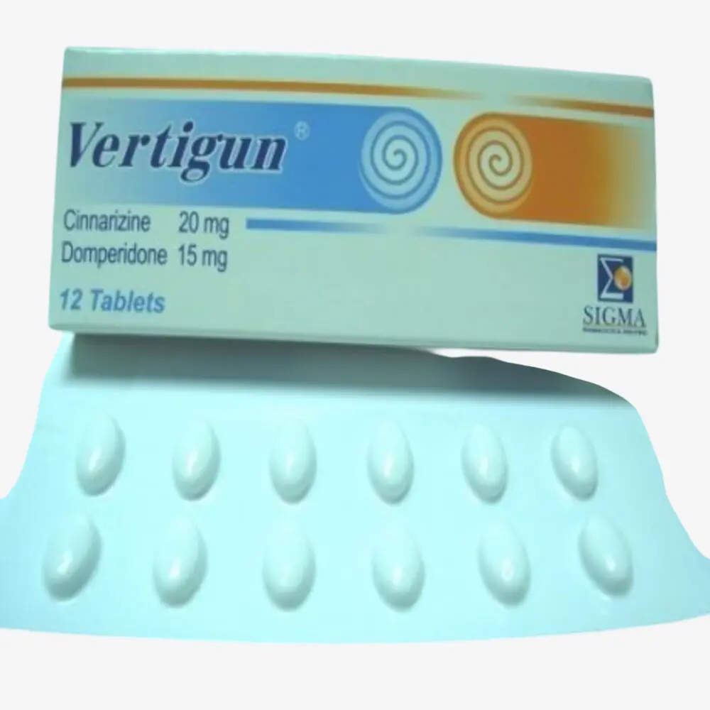 فيرتيجان 20 مليجرام 12 قرص 20mg
