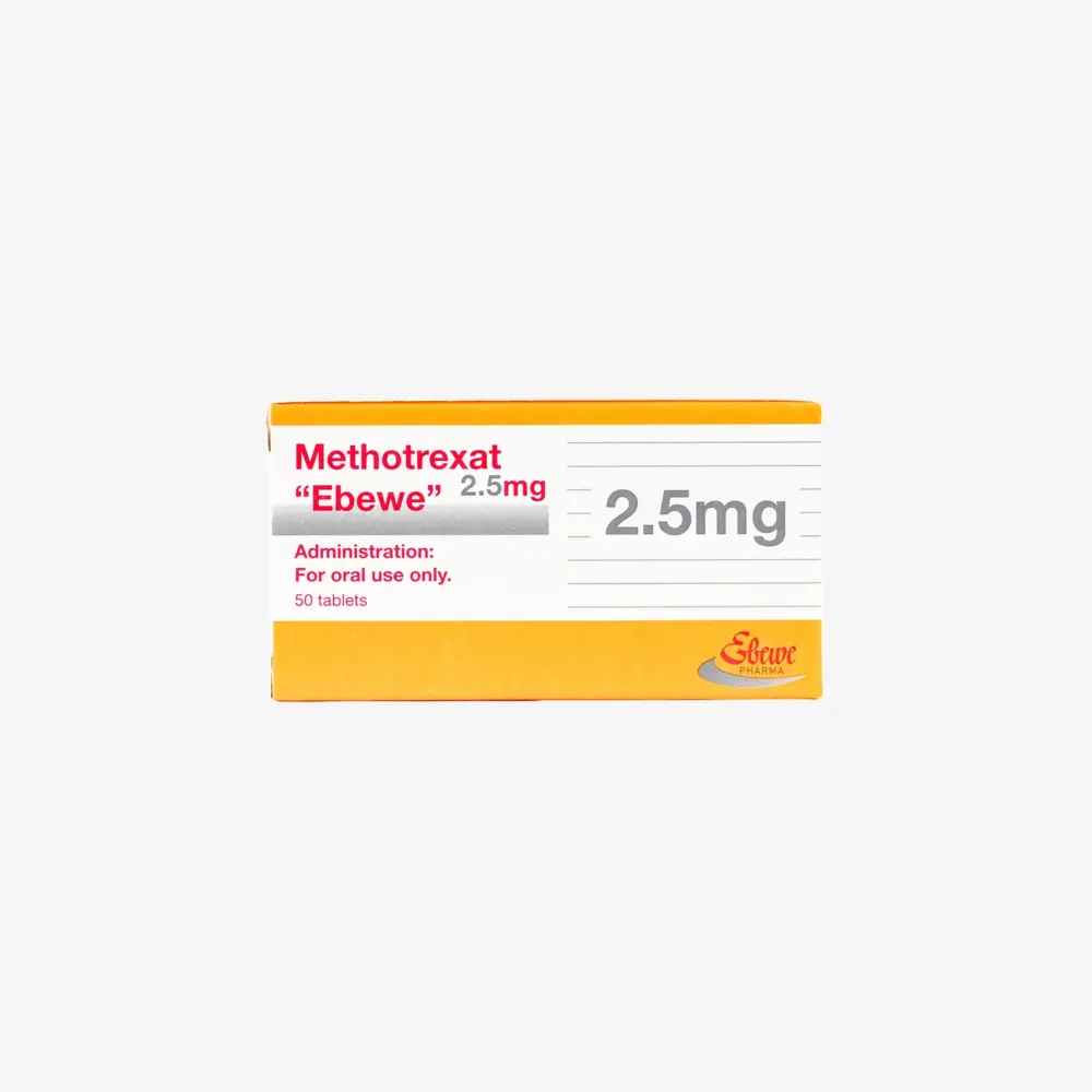 Methotrexate ebewe 2.5mg