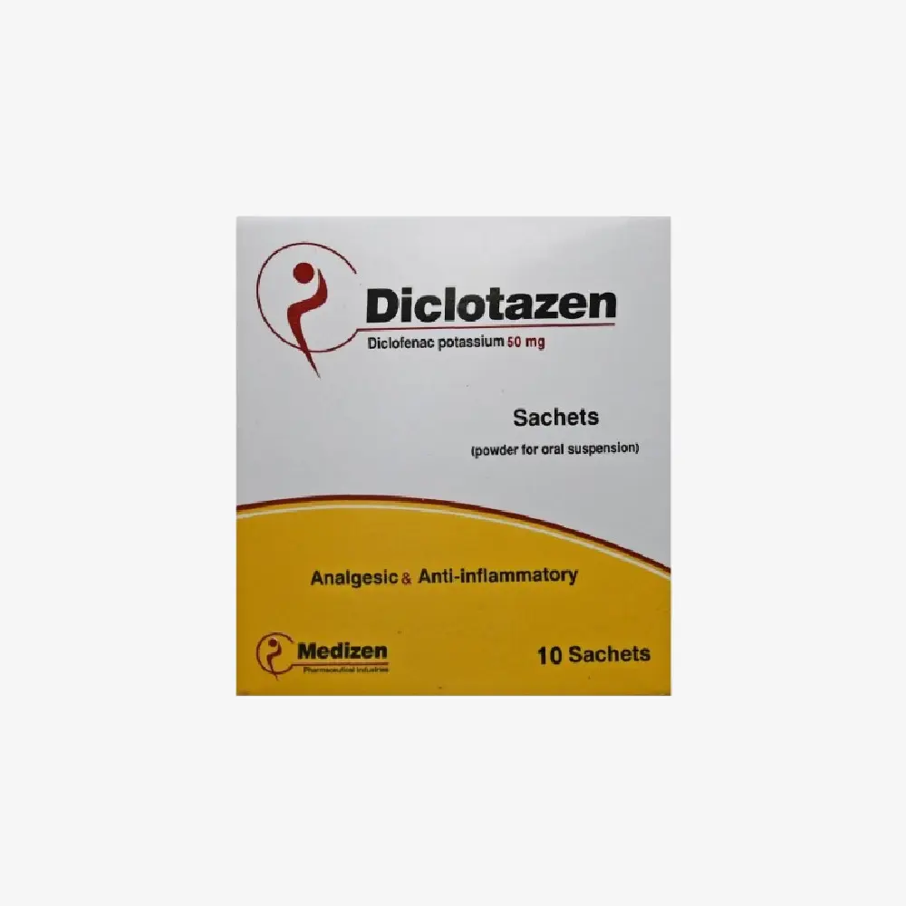 ديكلوتازين 50 مليجرام 10 اكياس 50mg