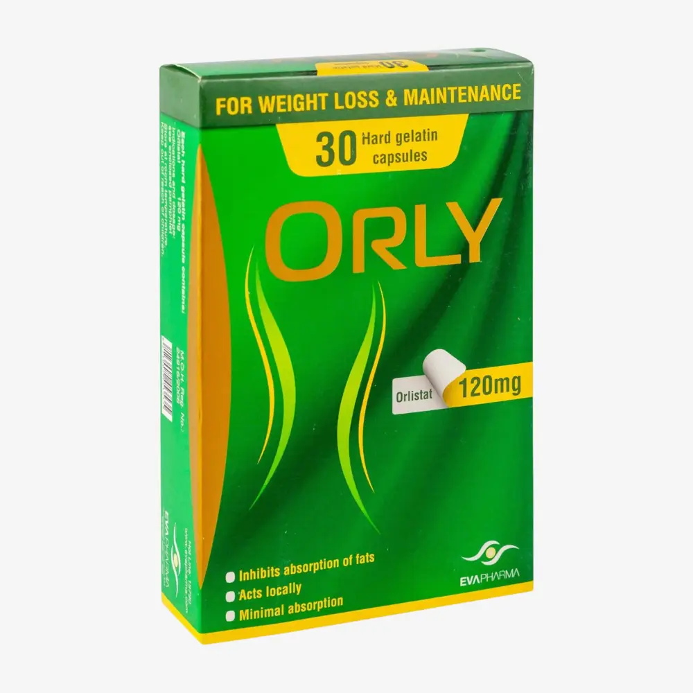 Orly 120 mg 30 capsules 120mg