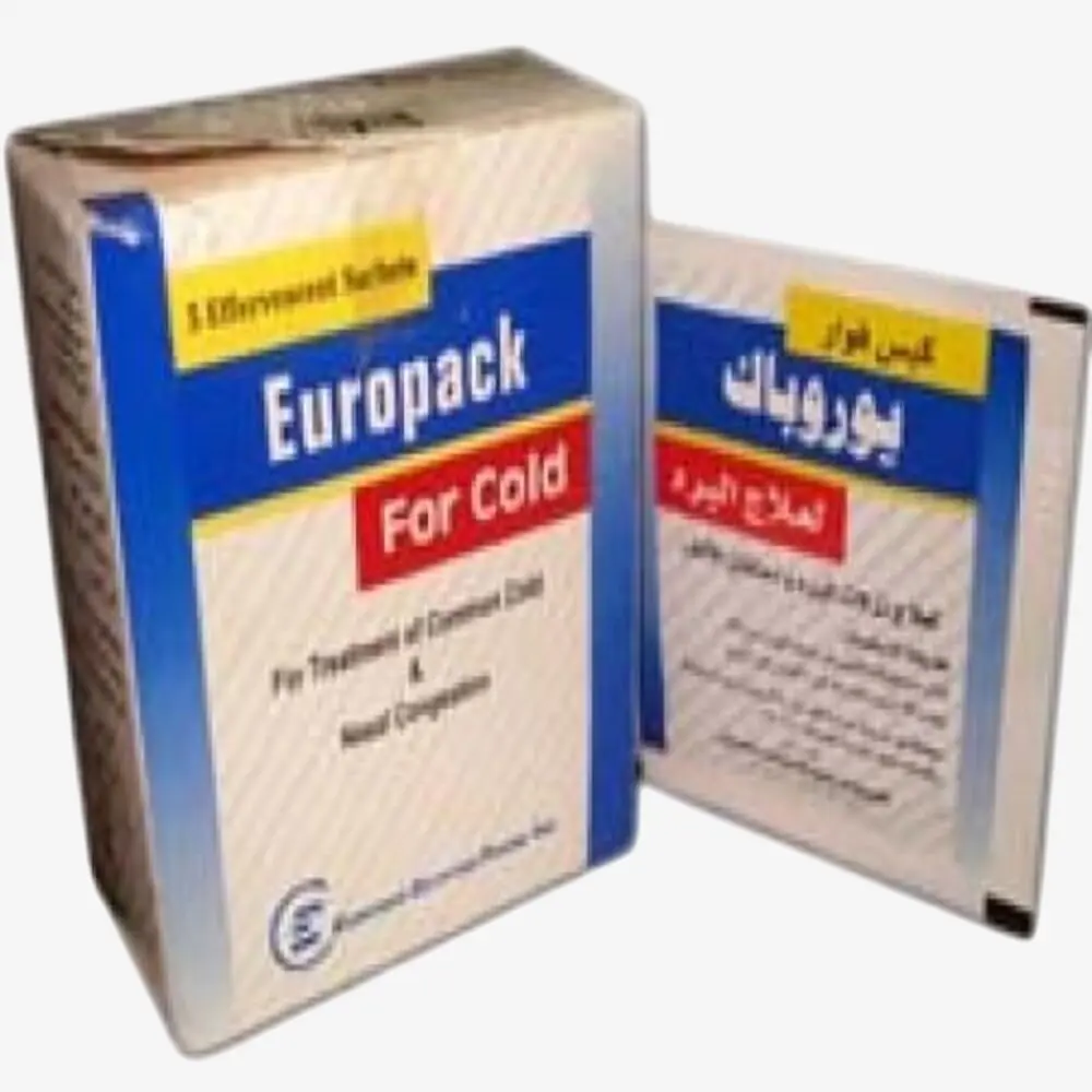 إيوروباك فور كولد 500 مليجرام اكياس 500mg