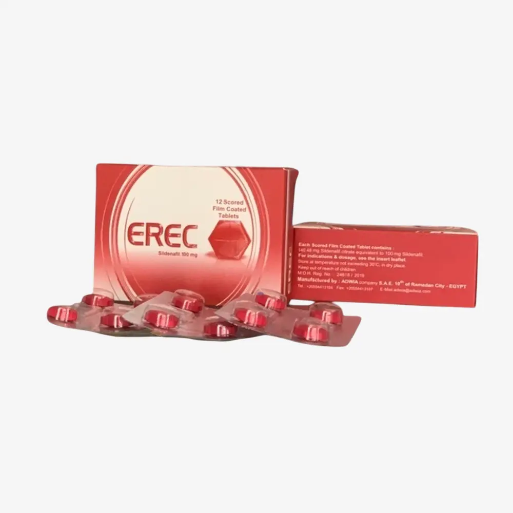 Erec 100 mg 12 tablets 100mg