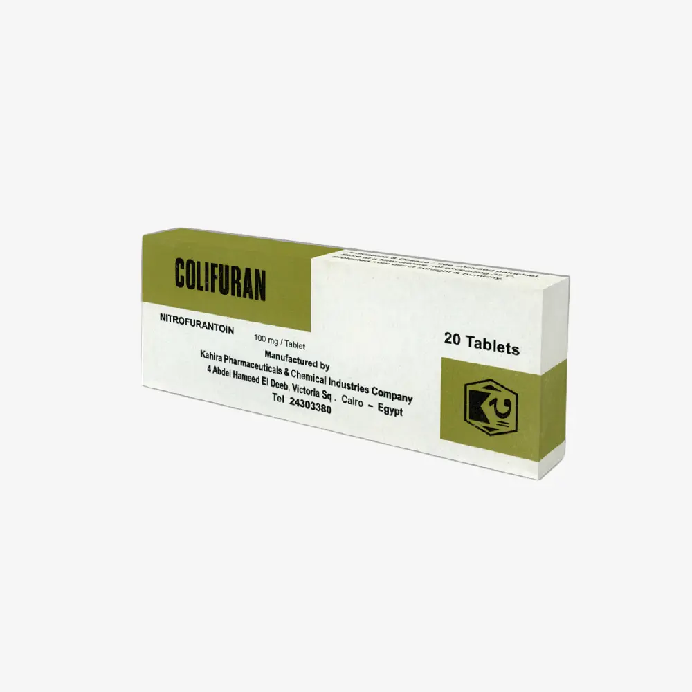 Colifuran 100 mg 20 tablets 100mg