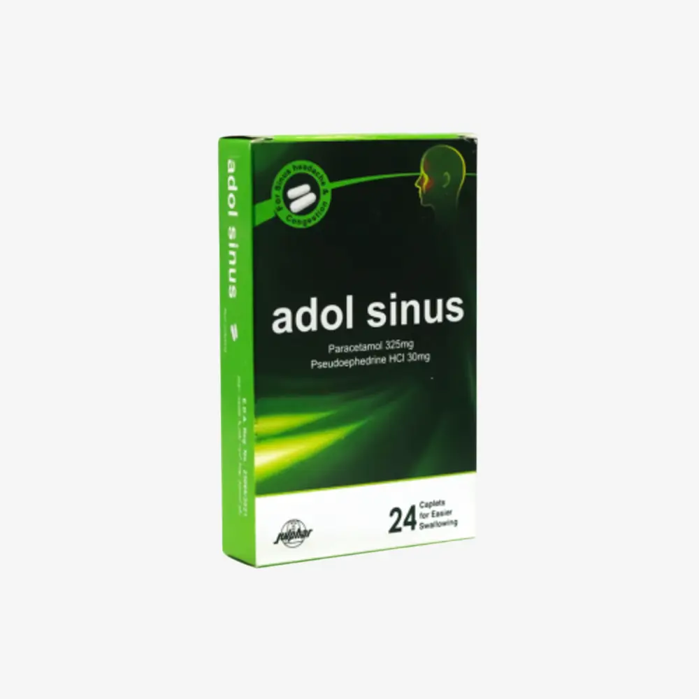 Adol Sinus 325 mg 24 Capsules 325mg