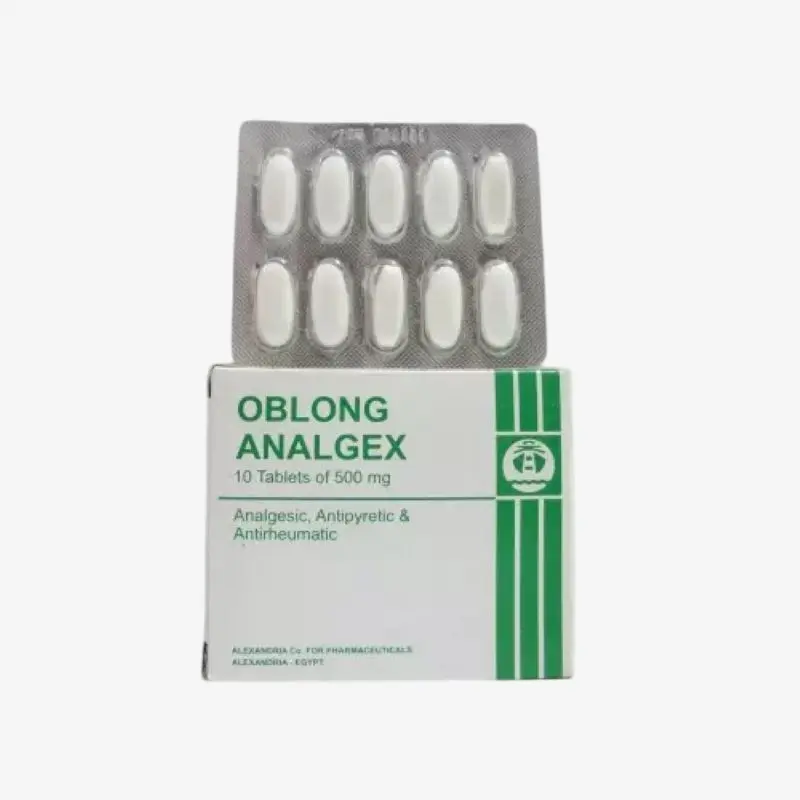 Oblong-Analgex 500mg