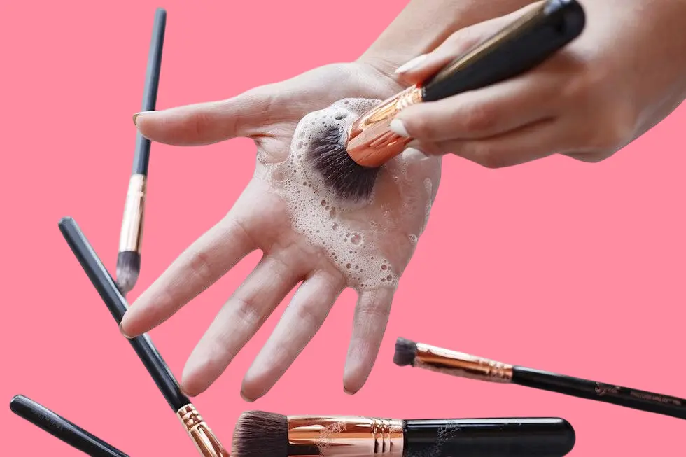 Clean your makeup tools regularly.