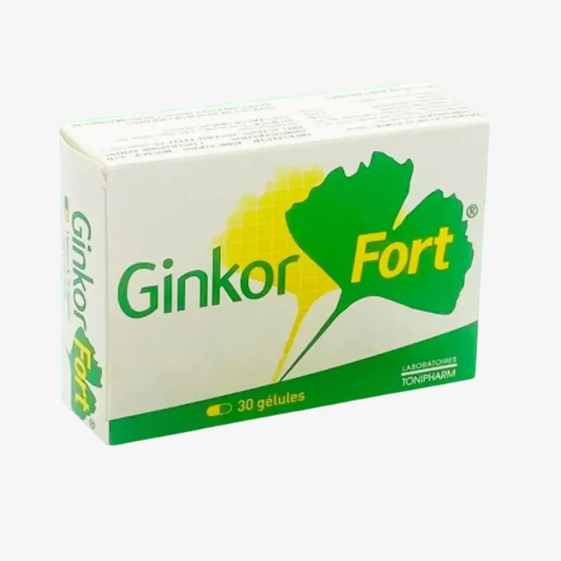 جينكور فورت كبسولات 30 كبسولة 60mg