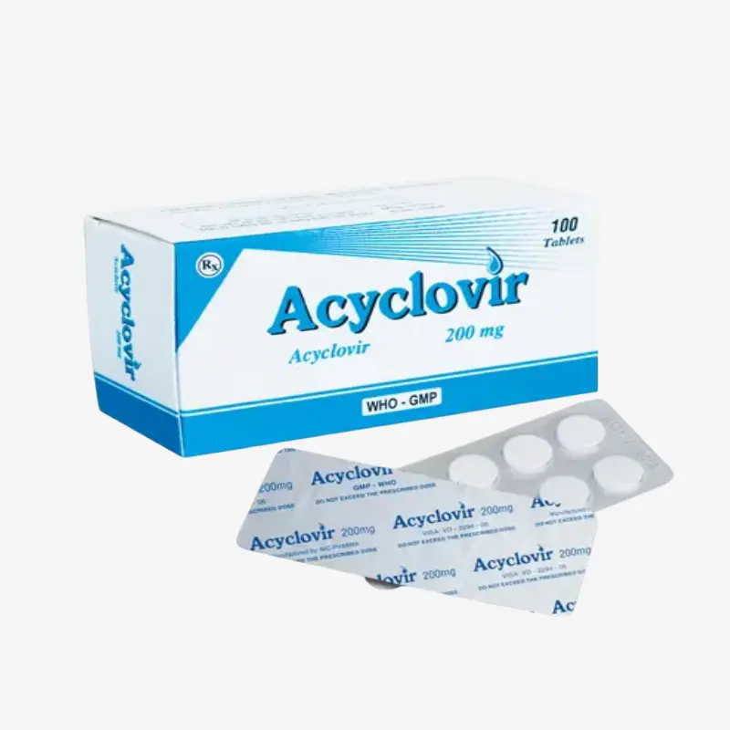 اسيكلوفير 200 مليجرام اقراص 200mg