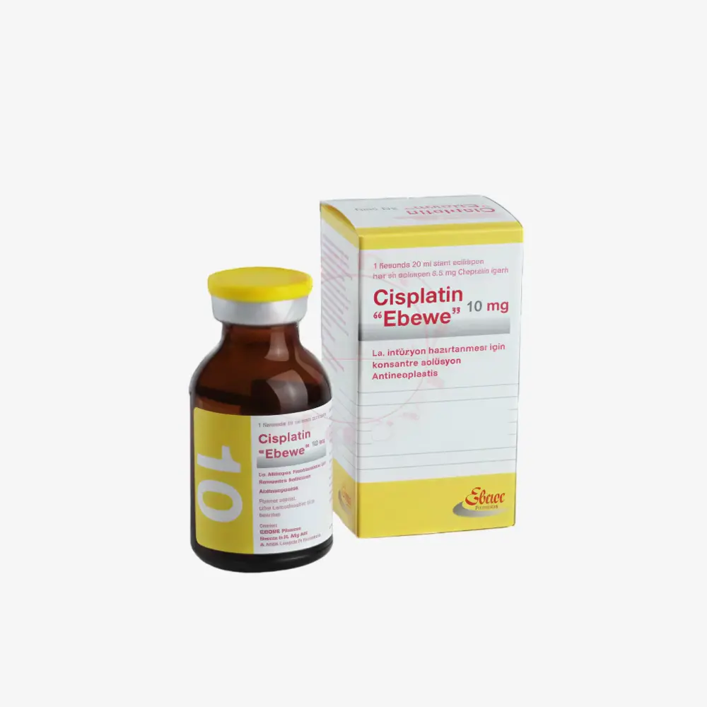 Cisplatin Ebewe 10 mg Injection 10mg