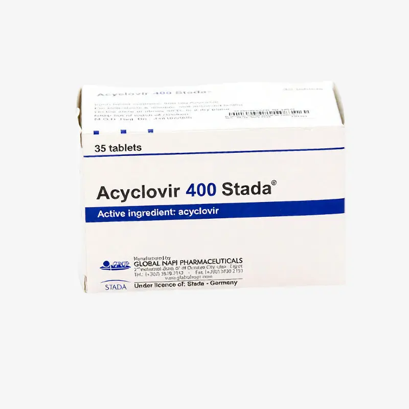 اسيكلوفير 400 مليجرام اقراص 400mg