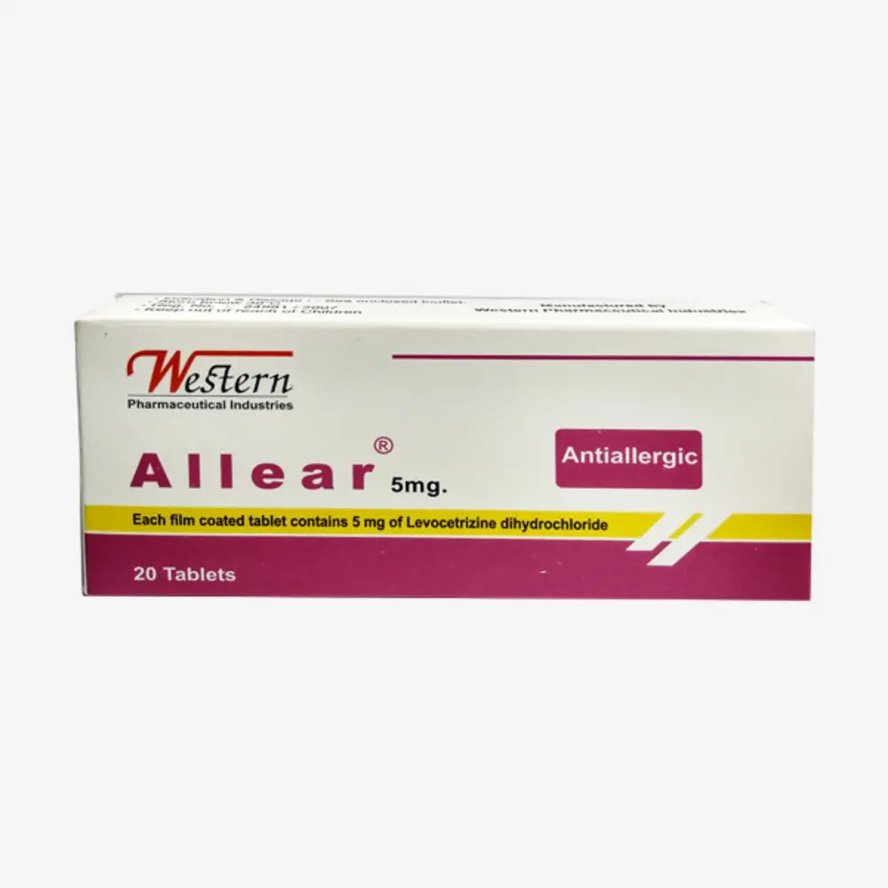 Allear 5 mg 20 tablets 5mg