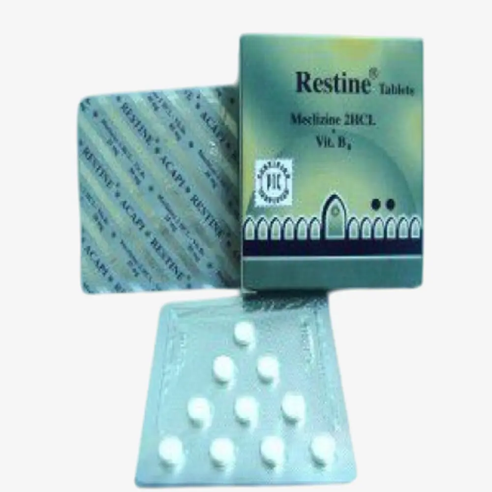 Restine 25 mg 20 tablets 25mg