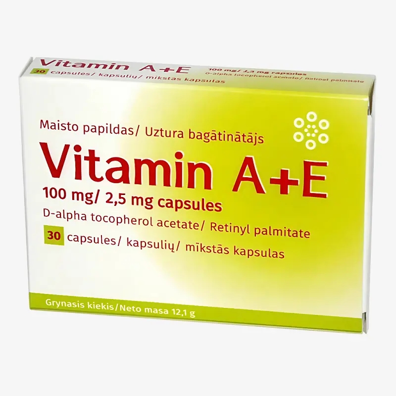 فيتامين A + E كبسولات 