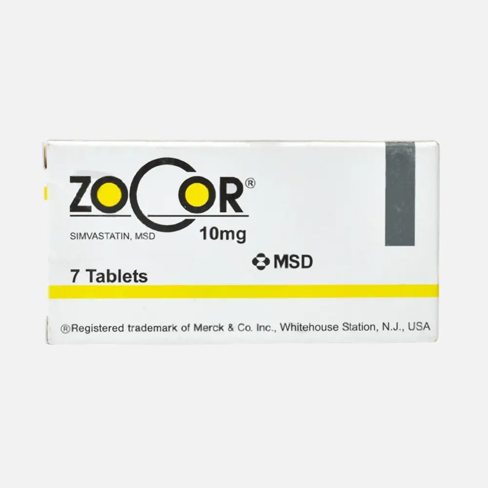 zocor 10 mg 7 f.c. tab 10 mg