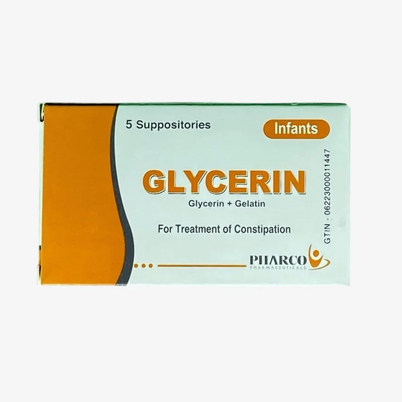 Glycerin Pharco 170 mg suppositories for adults 170mg