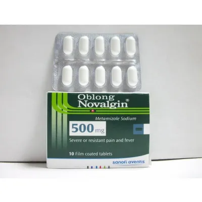 Oblong  Novalgin 500mg