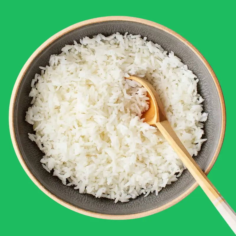 Is rice allowed during a healthy diet? 