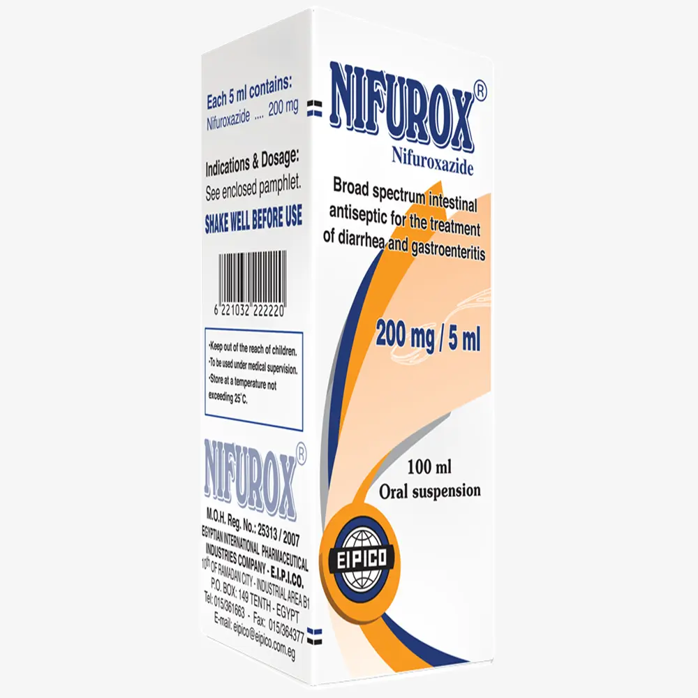 Nifurox 200 mg syrup 200 mg