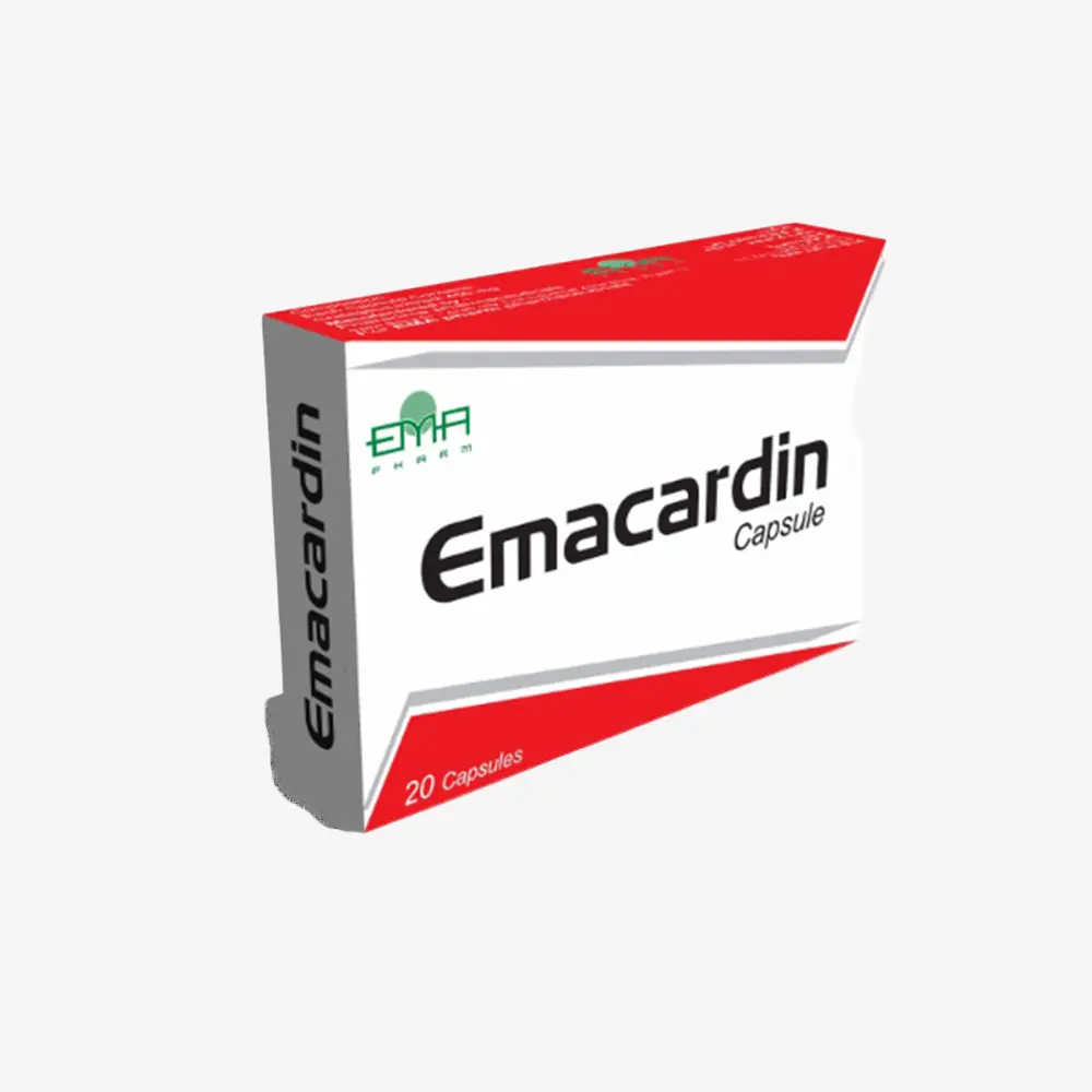 Emacardin 450 mg capsules 450 mg
