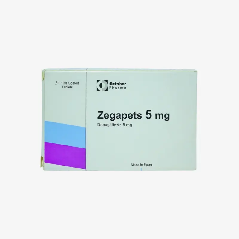 زيجابيتس 5 مليجرام 21 قرص 5 مليجرام