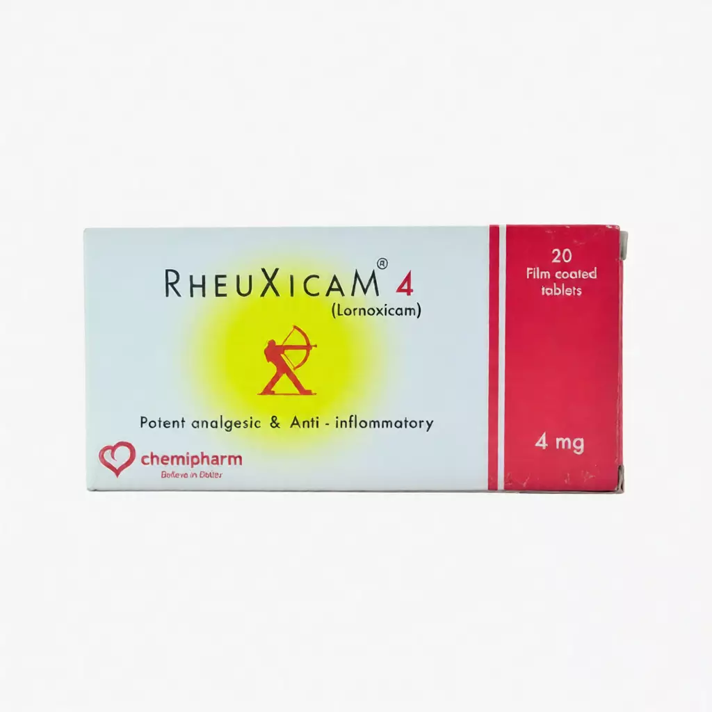 روكسيكام 4 مليجرام اقراص 4 مليجرام