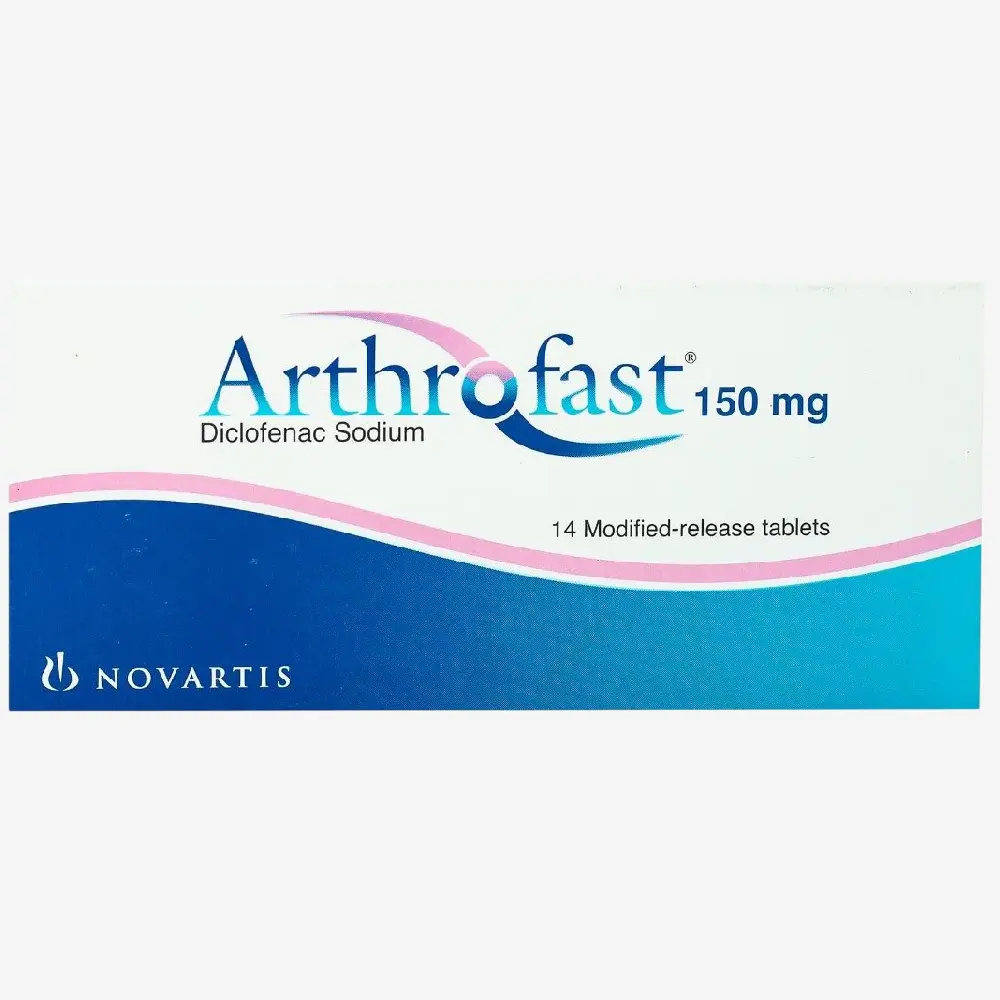 اقراص ارثروفاست مسكن للالام و مضاد للالتهابات 150 مجم