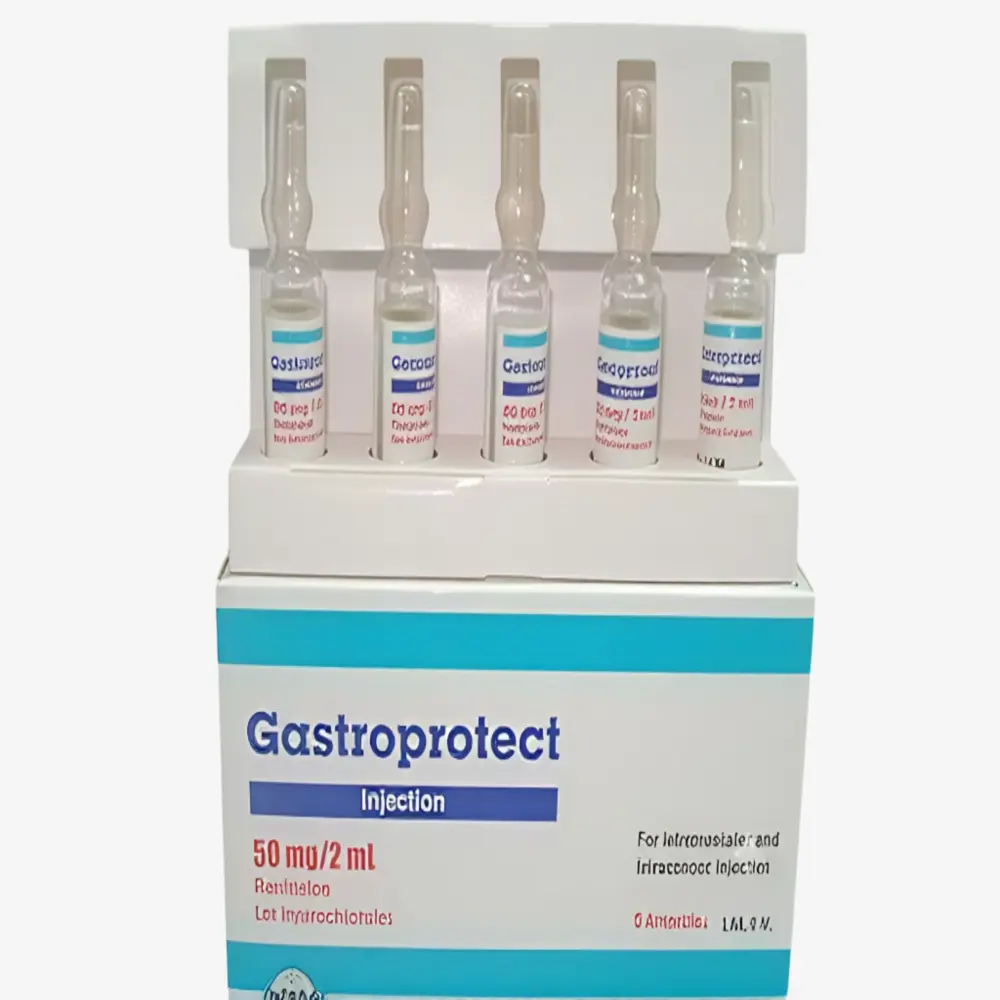 Gastroprotect 50 mg 5 injections 50mg