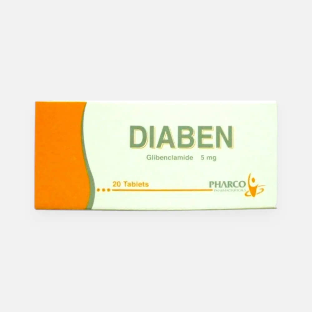 diaben 5mg 20 tablets 5mg