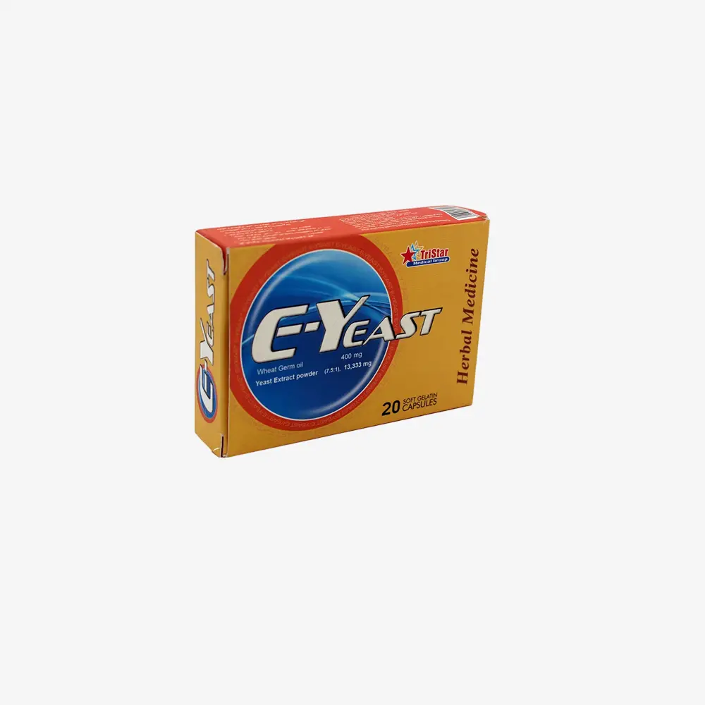 E Yeast 400 mg 20 capsules 400mg